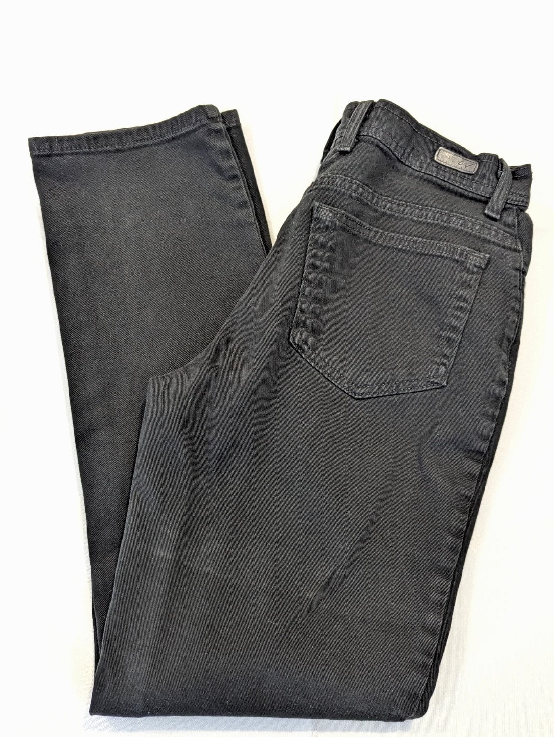 Gloria Vanderbilt Women's Black Jeans Straight Leg Size 6 Average Stretch