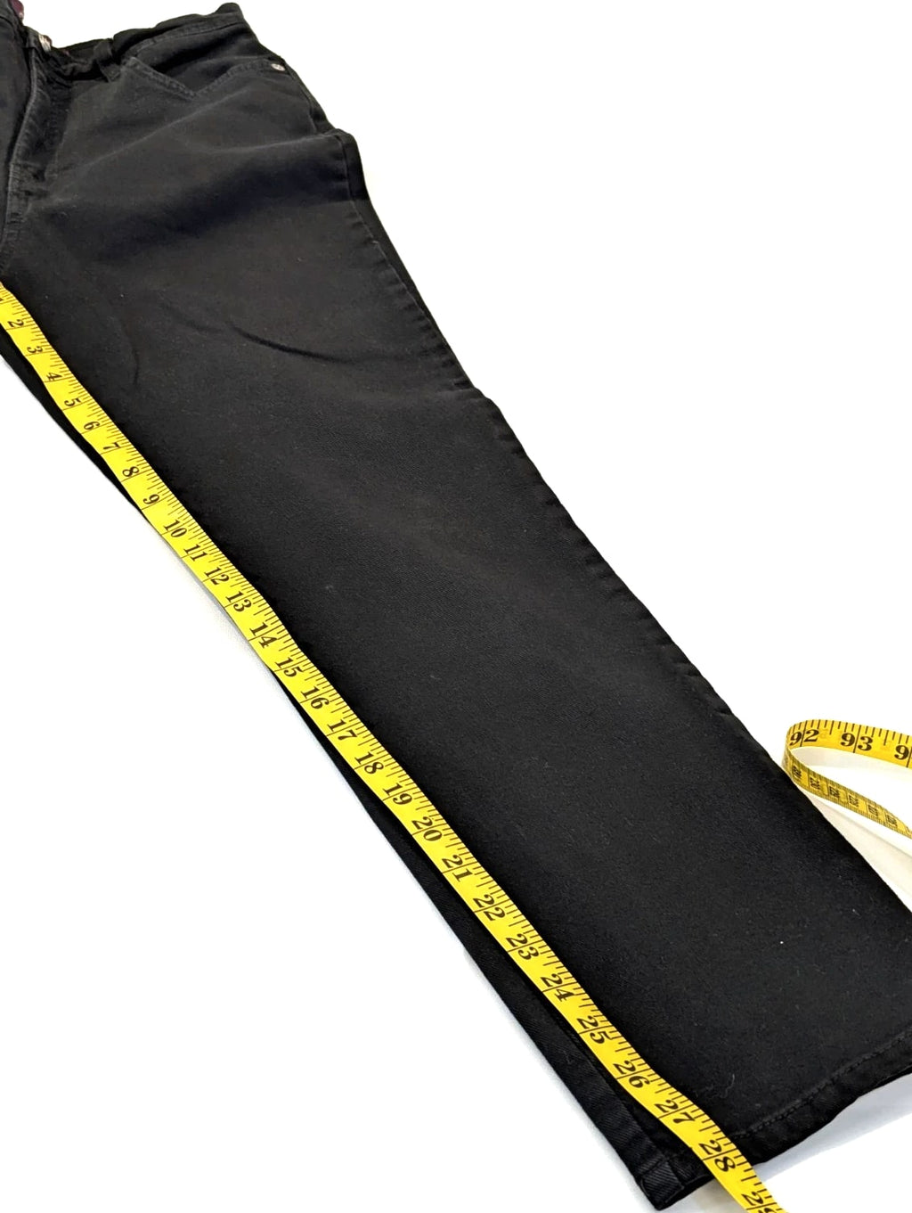 Gloria Vanderbilt Women's Black Jeans Straight Leg Size 6 Average Stretch