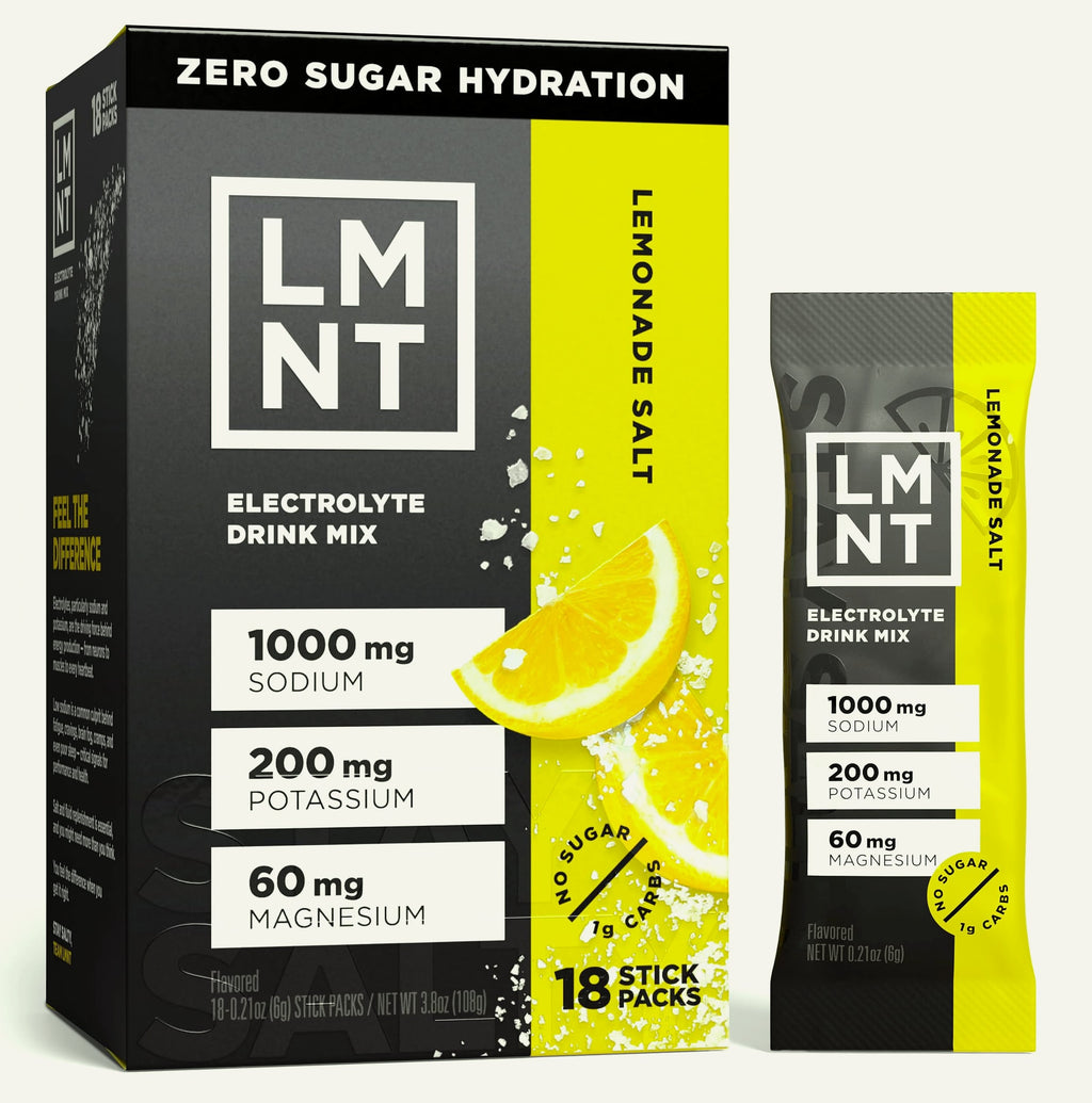 LMNT Zero Sugar Electrolyte Drink Mix Variety Pack 18 Count