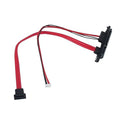 Intel NUC SSD Internal SATA Replacement Cable Harness - Compatible With 5th, 6th and 7th Gen NUCs - Includes 7+15 Pin 90 Degree to 7 Pin Cable and 5 Pin 1.25mm Pitch Power Cable