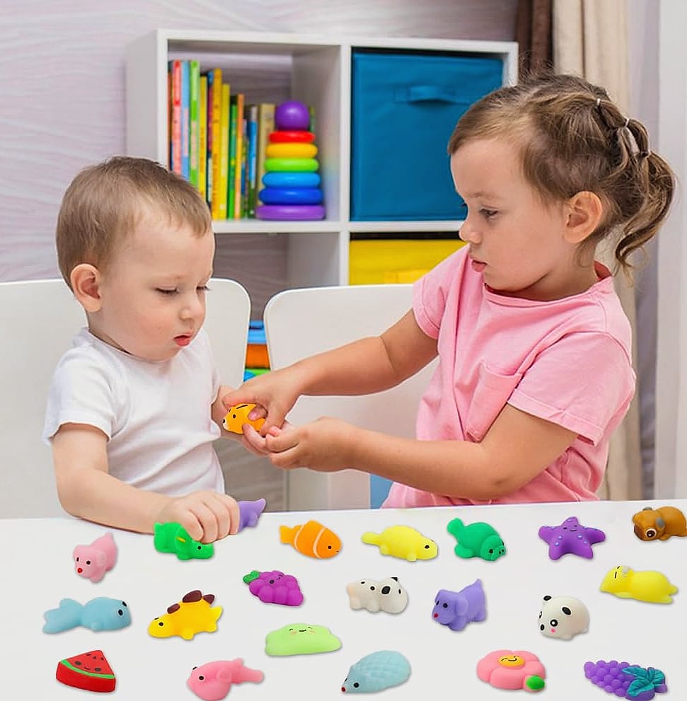 Mantyplay 30 Pack Mini Squishies Toys for Kids Party Favors