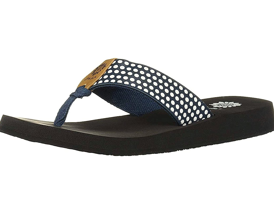 Yellow Box Fromy Girls' Sandals with Polka Dot Strap