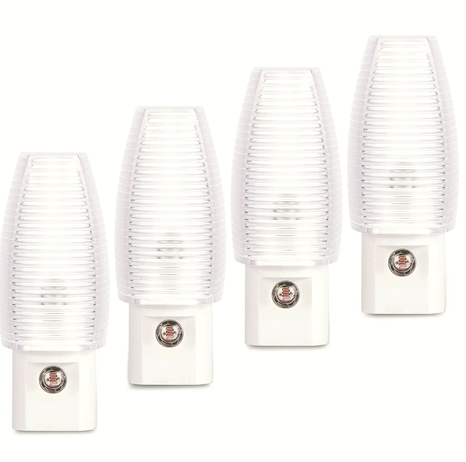 Emotionlite 4-Pack Plug-In Night Light with Dusk to Dawn Sensor