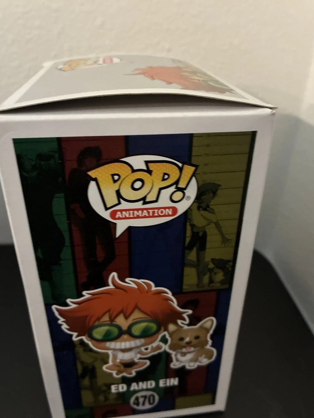 Funko Pop! Animation Cowboy Bebop Ed #148 & Ed and Ein #470 Vinyl Boxed Figures
