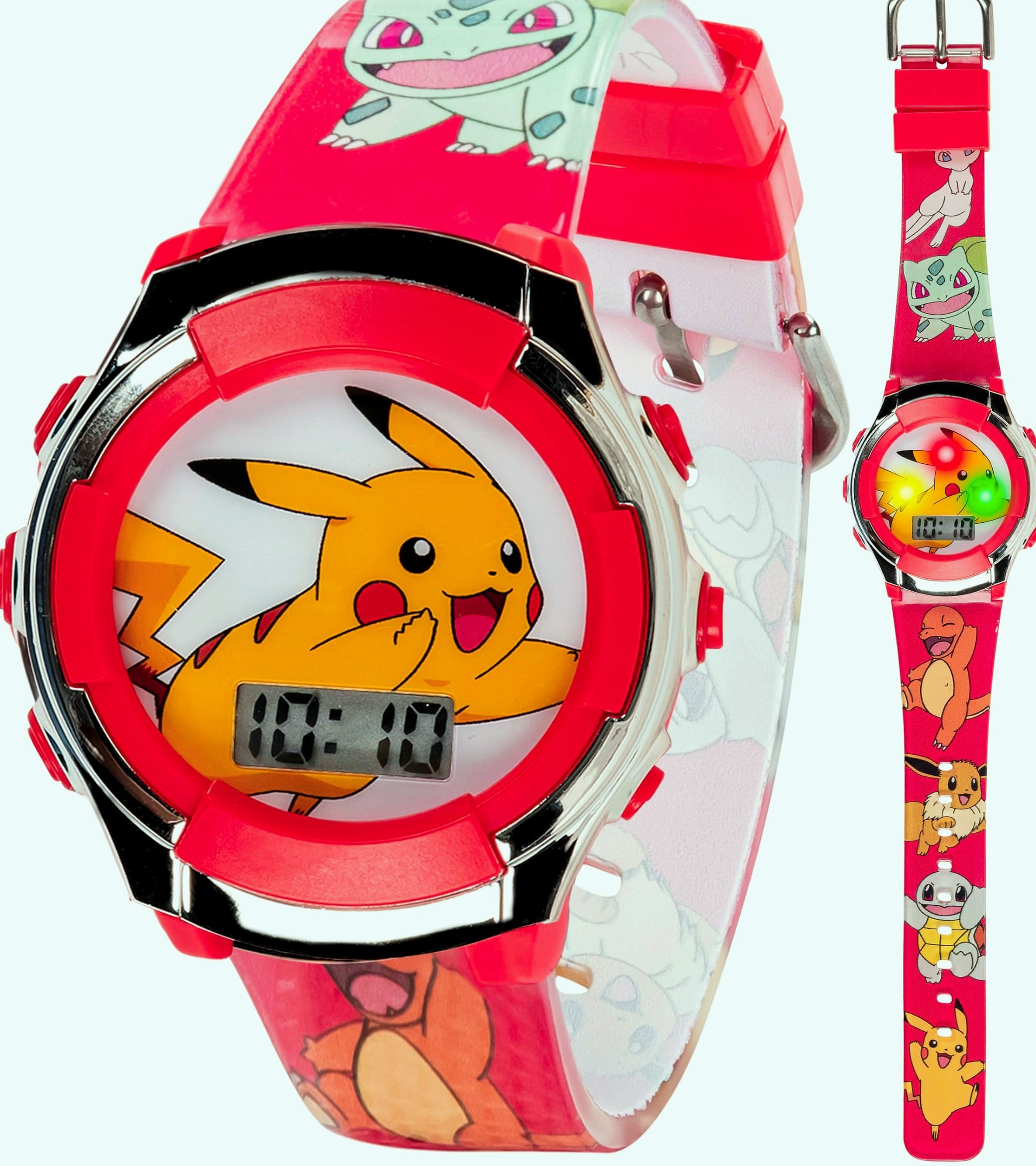 Accutime Pokemon Digital LCD Quartz Watch for Kids