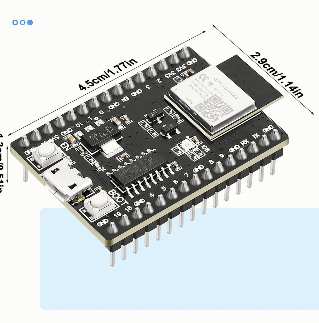 FancyWhoop ESP32-C3 Development Board with WiFi Bluetooth