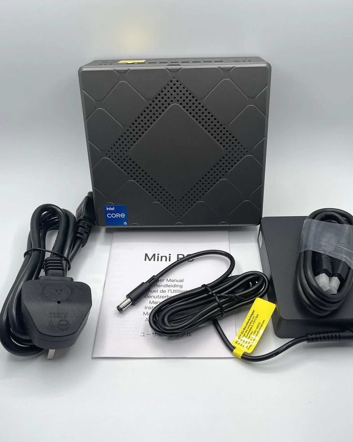 NiPoGi CK10 Mini PC - Windows 11, Intel Core i5-12600H, 16GB RAM, 512GB M.2 SSD