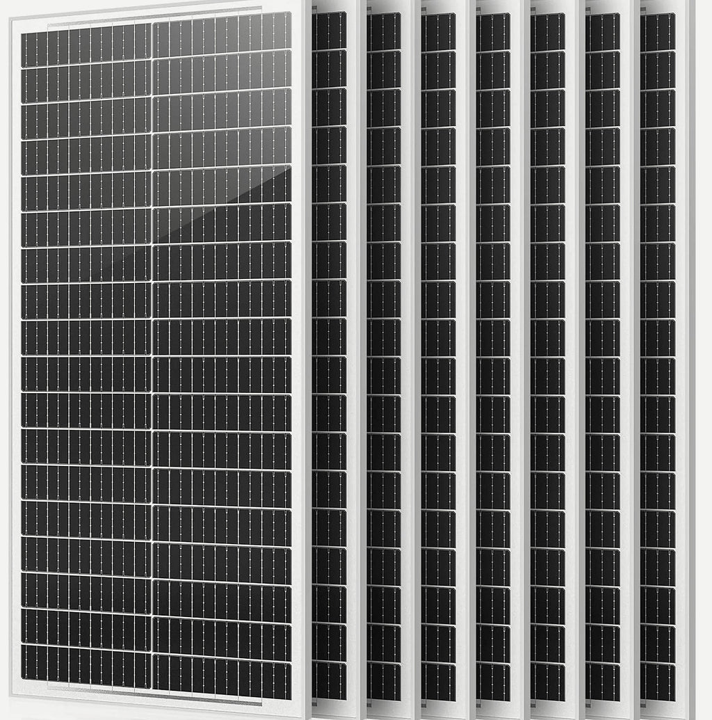 Rvpozwer 100W 12V Monocrystalline Solar Panel