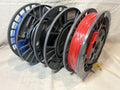 Stratasys ABS-P430 Filament Lot - 3 Spools - Red Black Blue Industrial 3D Print