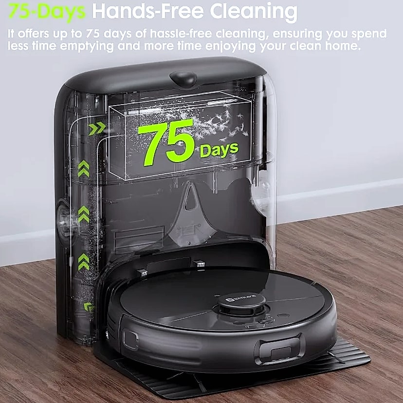 SHXI Robot Vacuum and Mop V5 with Tangle Cutter for Pet Hair
