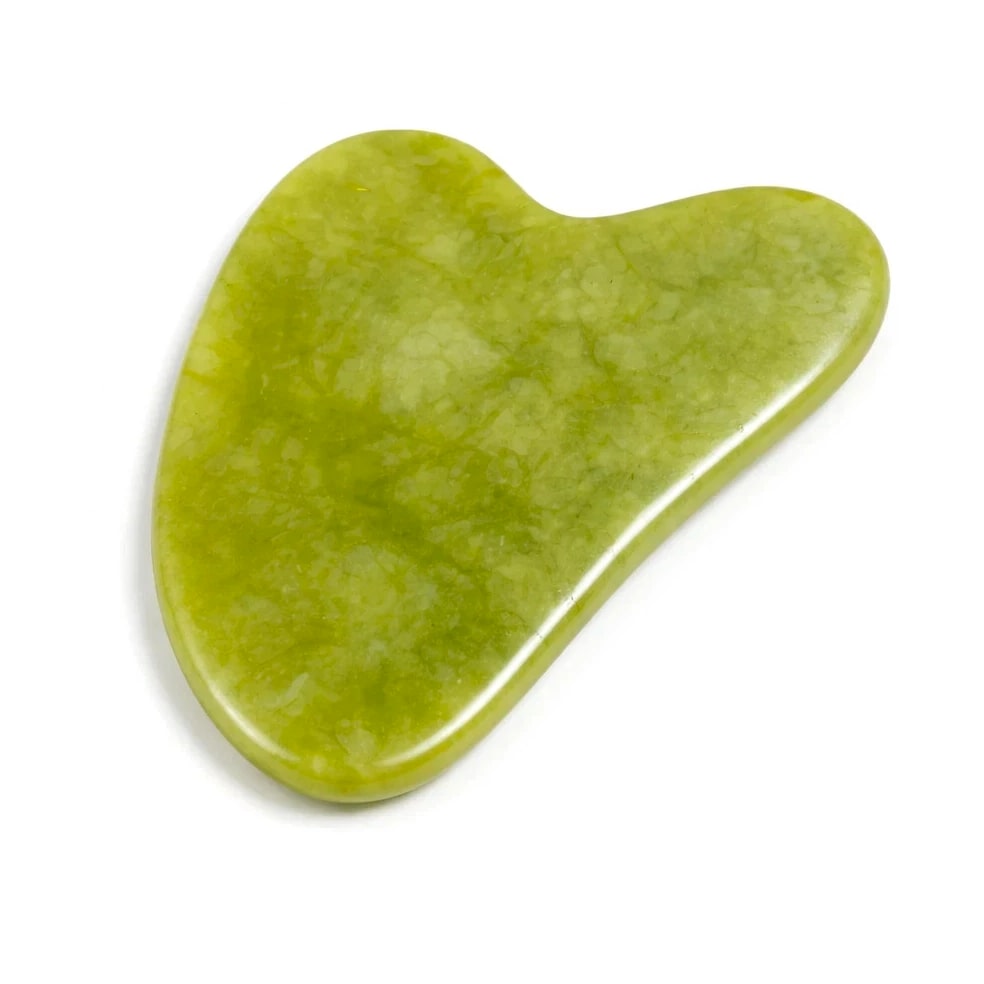 Jade Gua Sha Stone Gua Sha Massage Tool, Guasha Tool for Face and Body Skin
