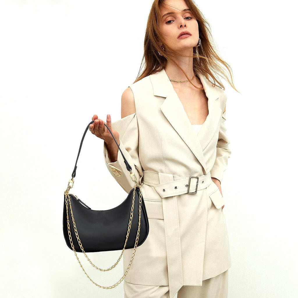 KKXIU Women's Shoulder Bag Retro Hobo Purse Underarm Clutch