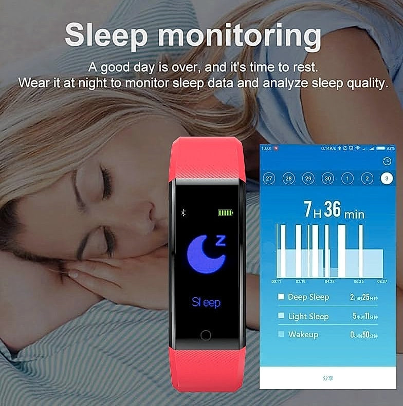 THE PERFECT PART Smart Watch Fitness Tracker Blood Pressure Heart Rate Monitor