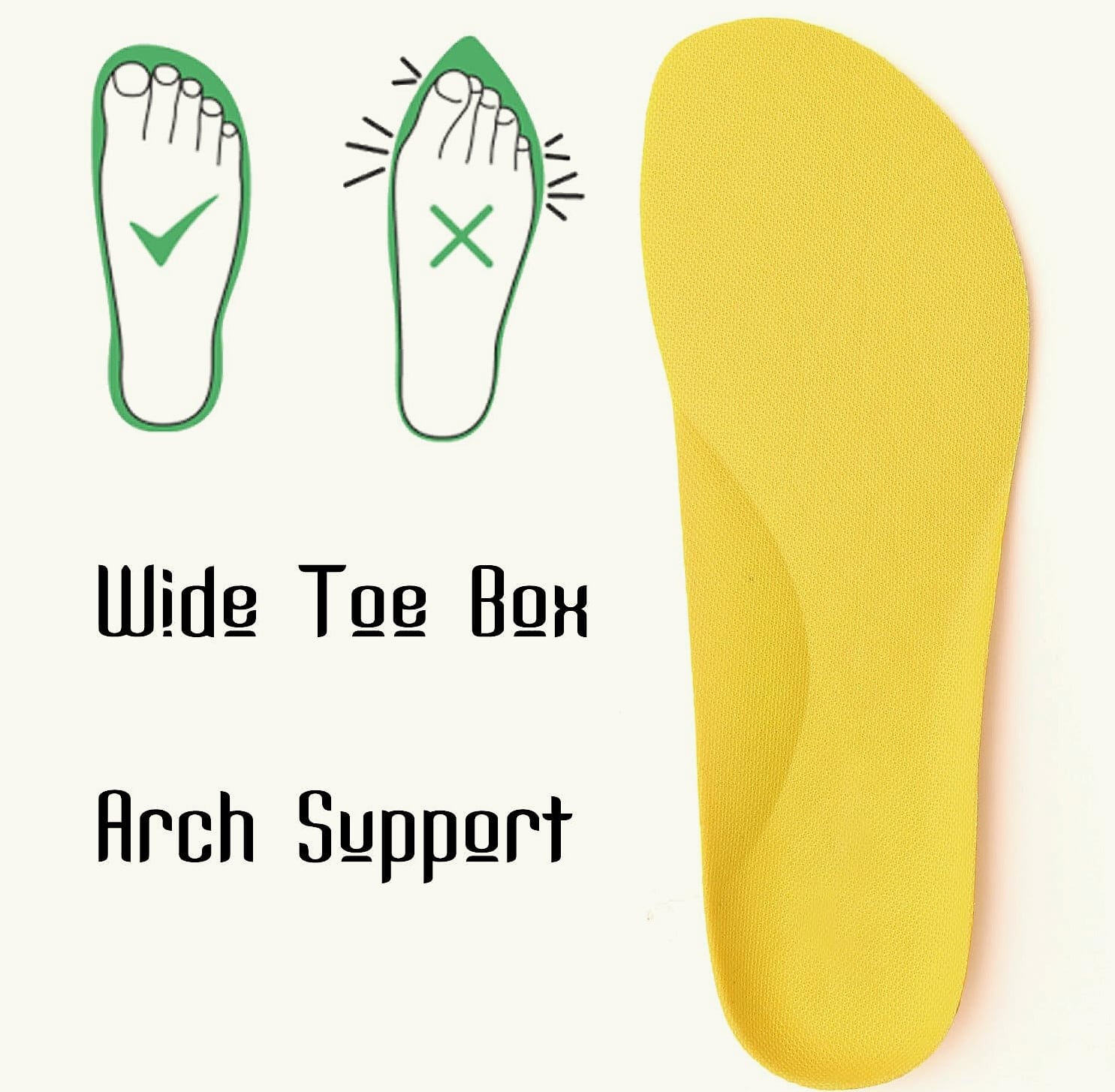 WHITIN Men's Minimalist Trail Running Shoe Wide Toe Box