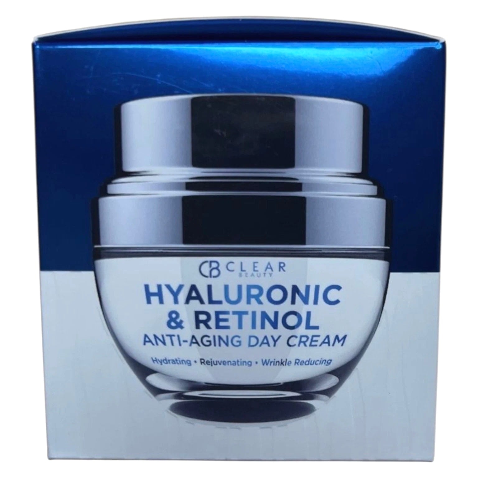 Retinol Hyaluronic Anti-Aging Day Cream Wrinkle Reducing Hydrating 50mL