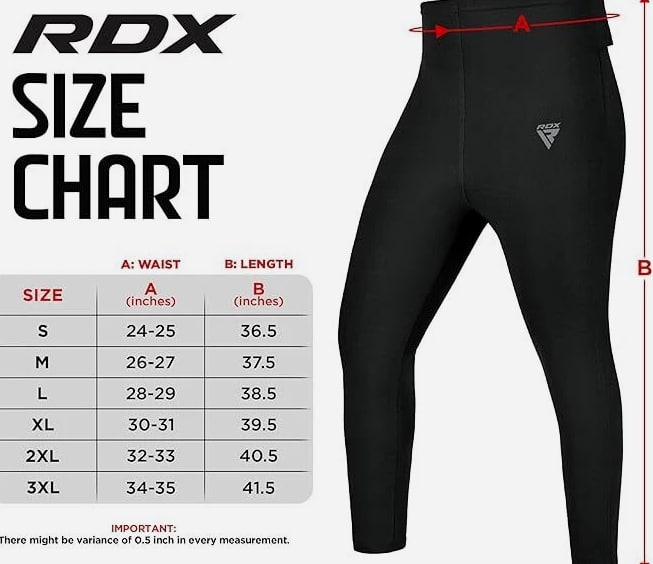 Sauna Leggings for Women by RDX, Gym Yoga Workout Compression Sweat Pants