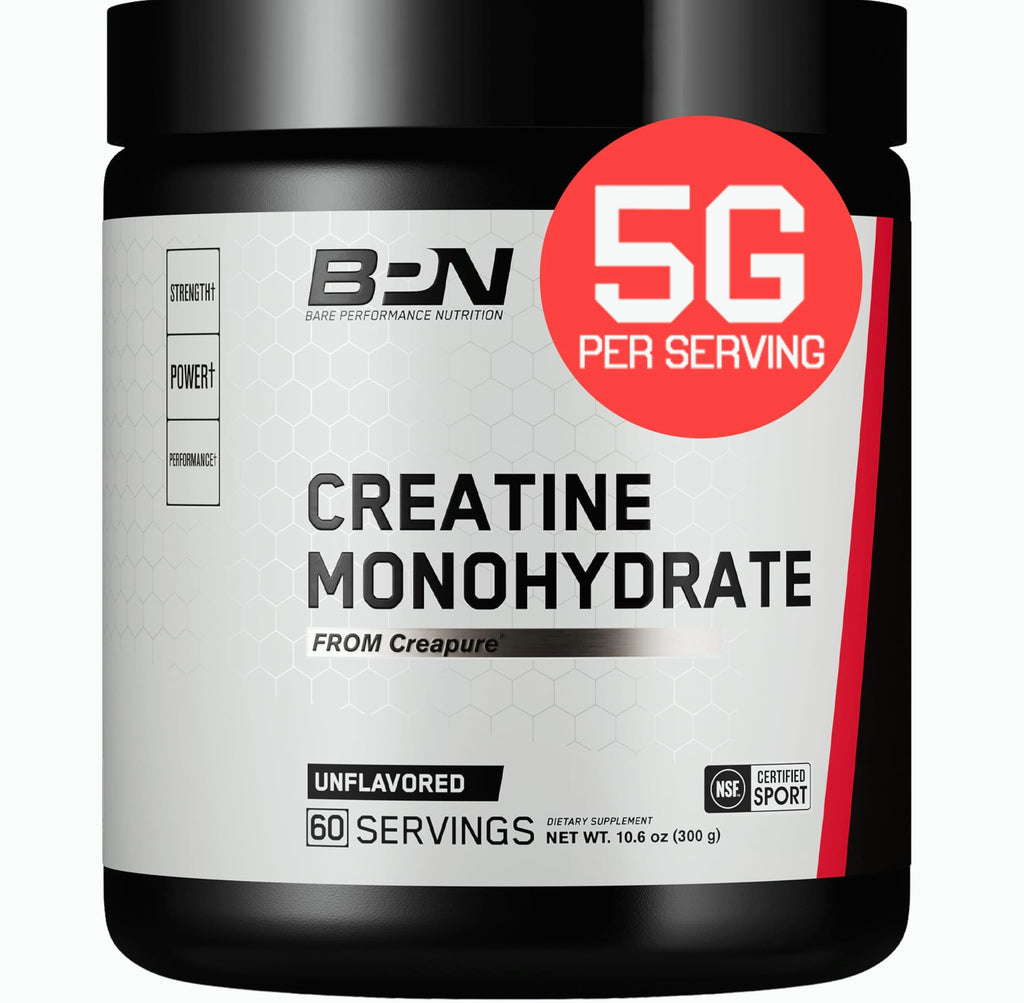 BARE PERFORMANCE NUTRITION Pure Creatine Monohydrate Powder