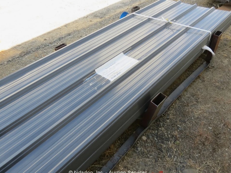 Aboss Q235 Steel Siding Roofing Material Sheets 116" (100) DAMAGED bidadoo -New