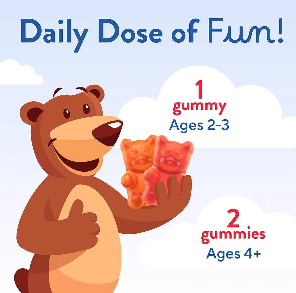Lil Critters Gummy Vites No Sugar Added Multivitamin for Kids
