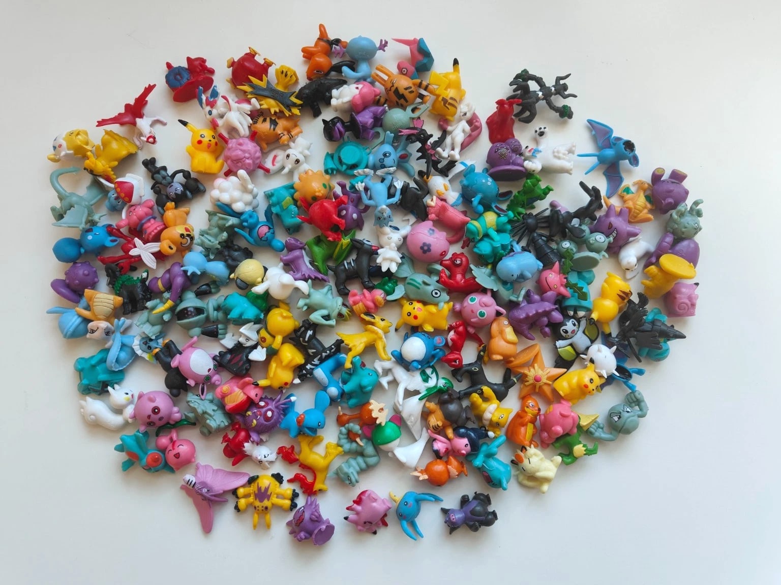 144 Pokemon Mini Figure Toys Pikachu Action Figures Party Favors & Kids Gift