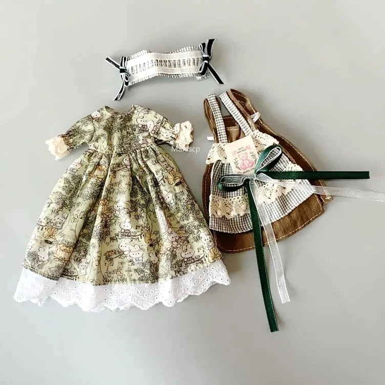 Bjd Doll Clothes Handmade Fashionable and Cute Clothing Suitable for 1/6 30cm