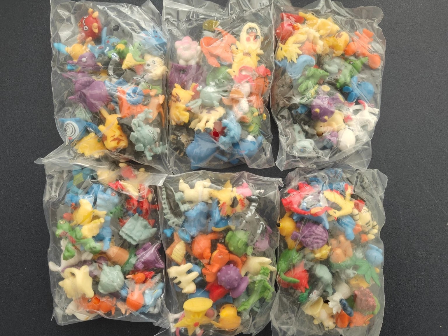 144 Pokemon Mini Figure Toys Pikachu Action Figures