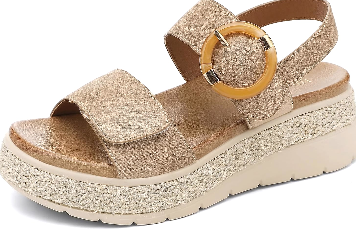 UBFEN Women's Espadrille Platform Sandals with Arch Support