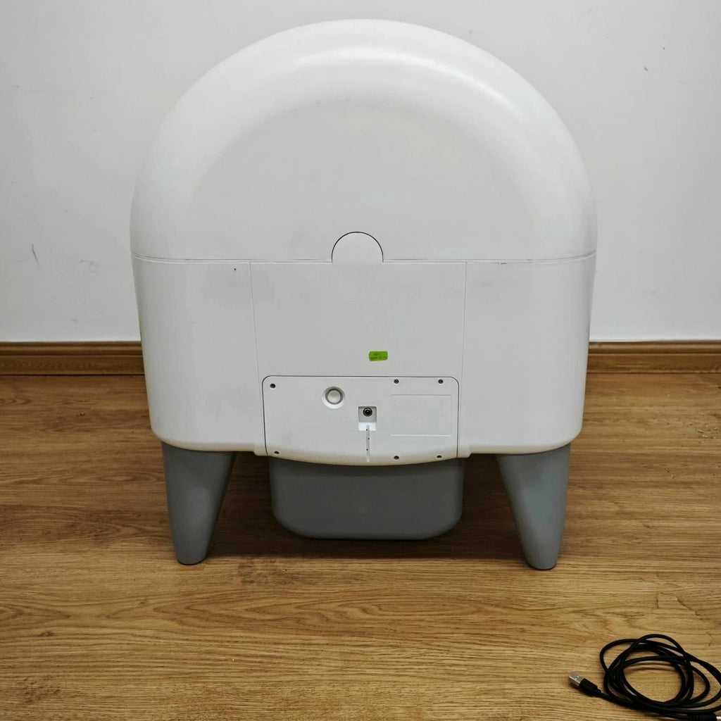 Used 95L Automatic Cat Litter Box, APP Control, Odor Control, Safety Sensor