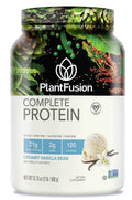 PlantFusion Complete Vegan Protein Powder Vanilla Bean 2 lb