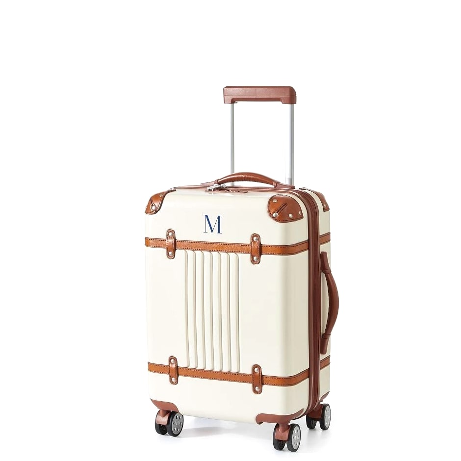 Mark & Graham Terminal 1 Expandable Carry-On Spinner Luggage Suitcase brand New