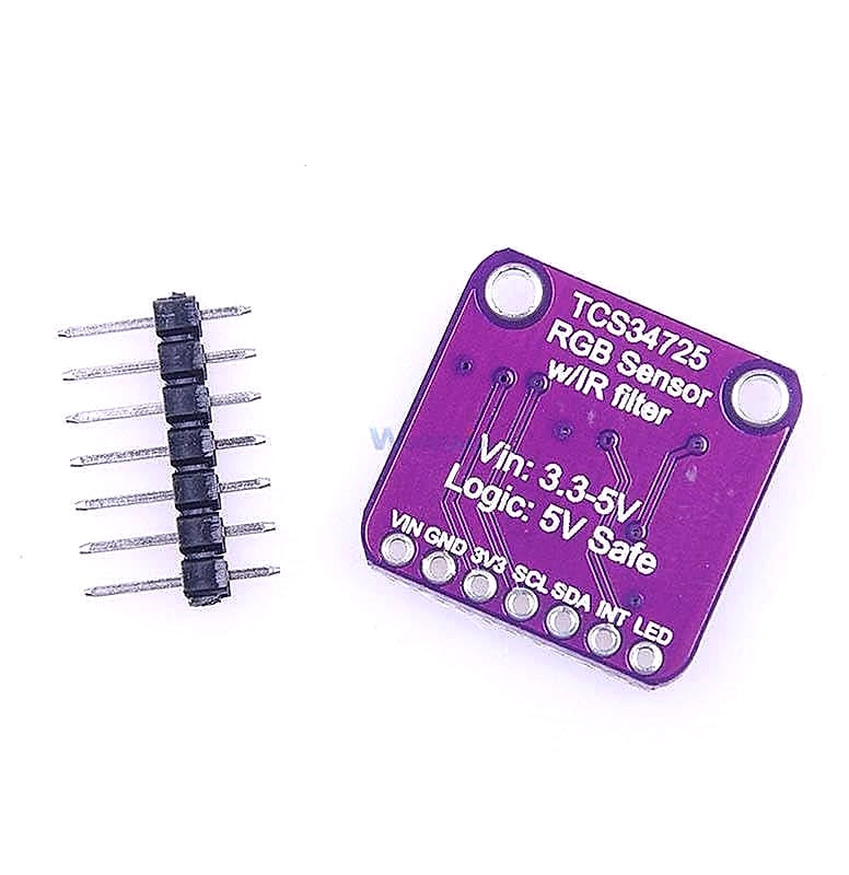 TCS34725 RGB Light Color Sensor Module with IR Filter