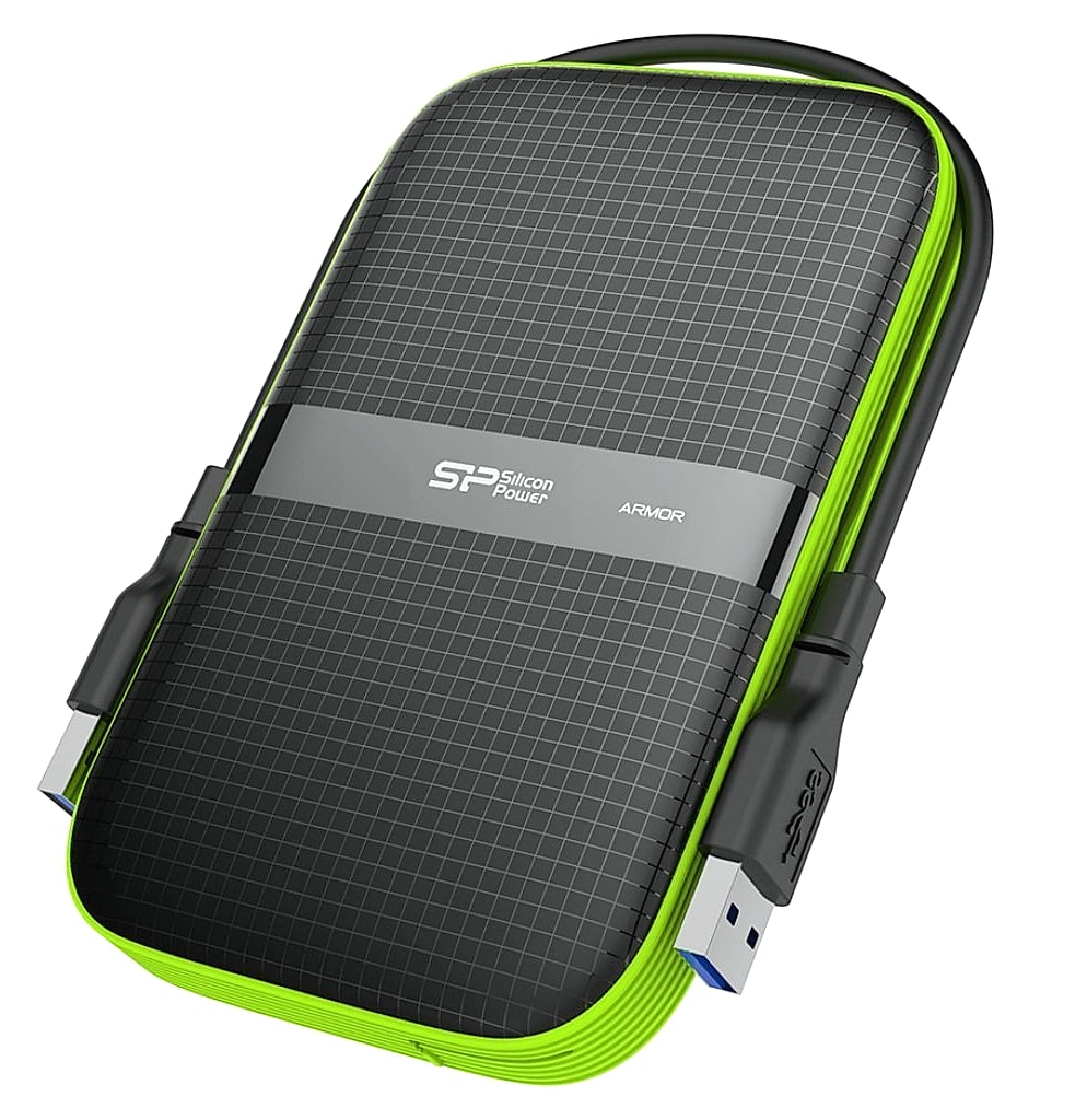 Silicon Power 4TB Rugged Armor A60 Military-grade Shockproof/Water-Resistant USB 3.0 2.5" External Hard Drive for PC, Mac, Xbox One, Xbox 360, PS4, PS4 Pro and PS4 Slim, Black