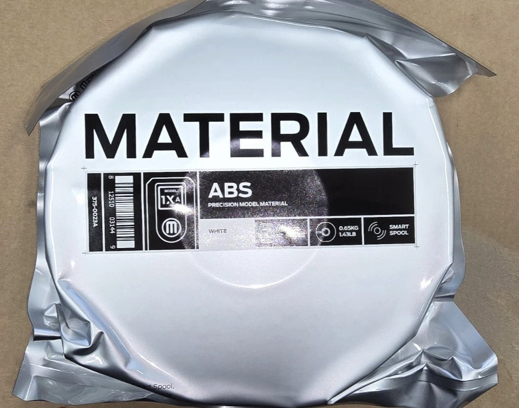 MakerBot ABS Filament for Method 3D Printer White 0.65kg 1.43lb