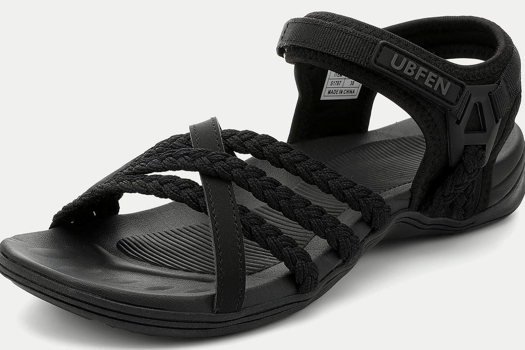 UBFEN Women's Hiking Sandals with Arch Support Water