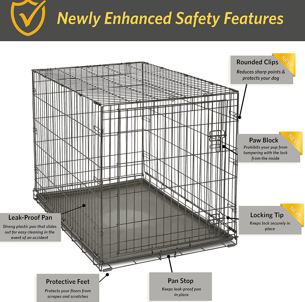 New World 42-Inch Dog Crate for Large Breeds, 71-90 lbs