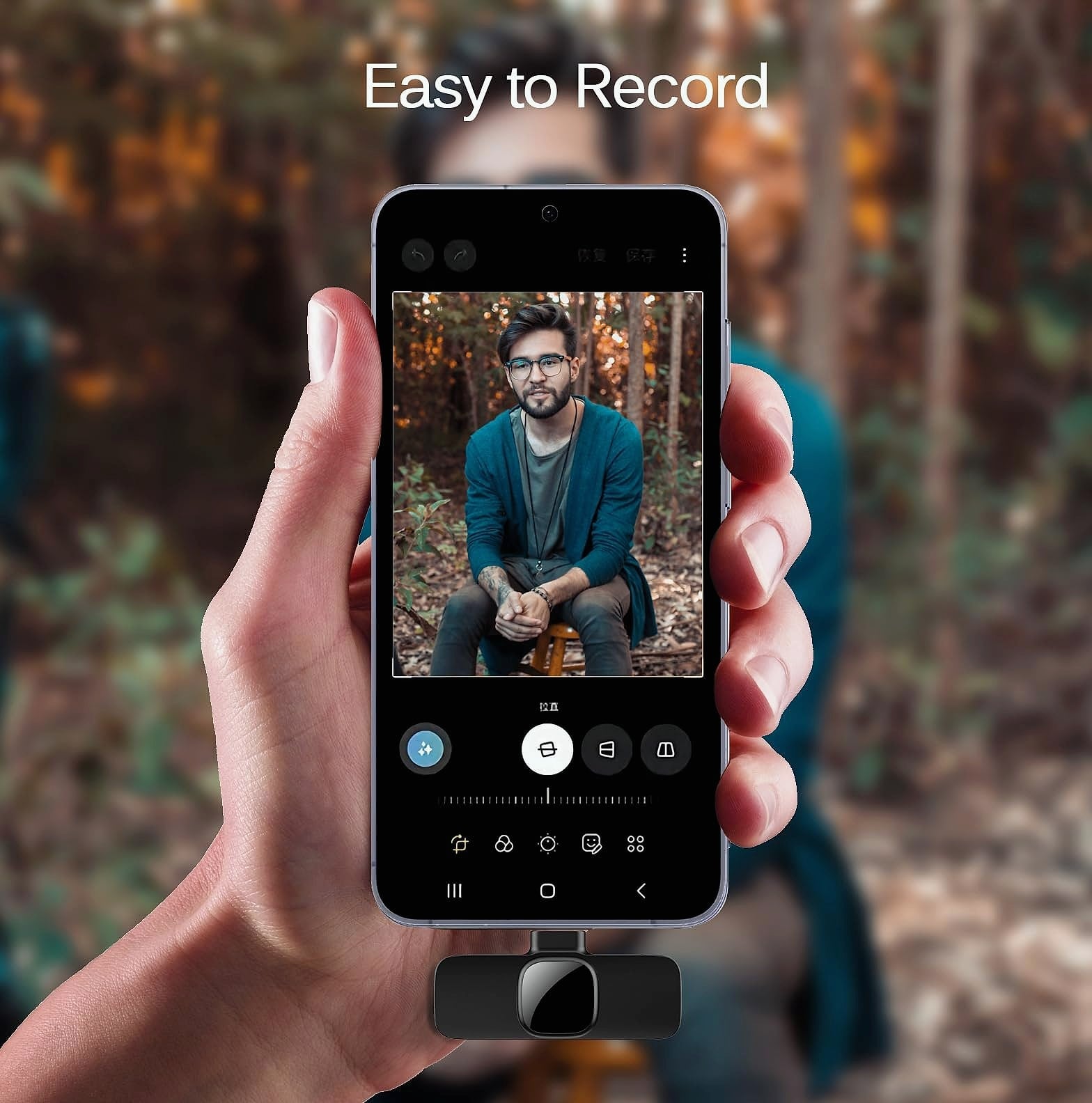 Labstandard Wireless Lavalier Microphone for iPhone and USB-C