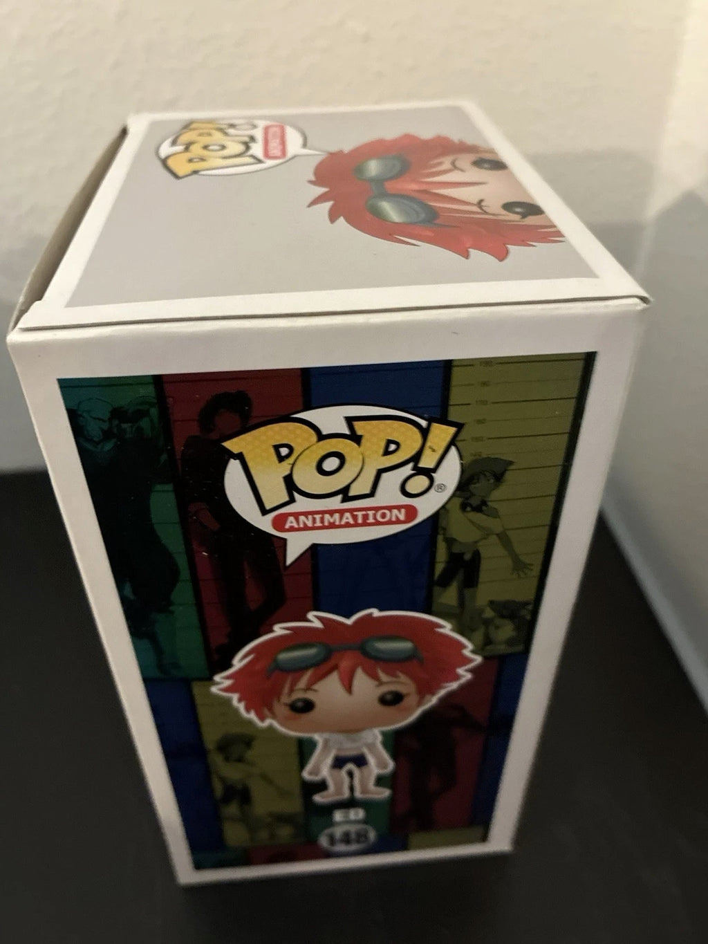 Funko Pop! Animation Cowboy Bebop Ed #148 & Ed and Ein #470 Vinyl Boxed Figures