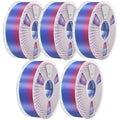 5×1KG SUNLU PLA+ SILK Filament 2.2LBS/1KG Neatly Wound Filaments For 3D Printer