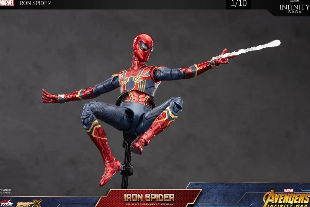 ZD Toy Marvel Iron spider 2.0 The Avengers model toys Collection action figures