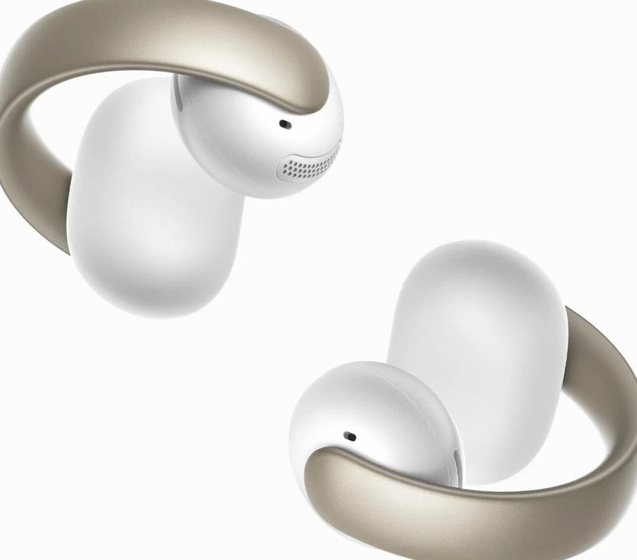 Soundcore AeroClip Open-Ear Earbuds Clip-On Headphones 4 Mic AI-Boost Clear Call