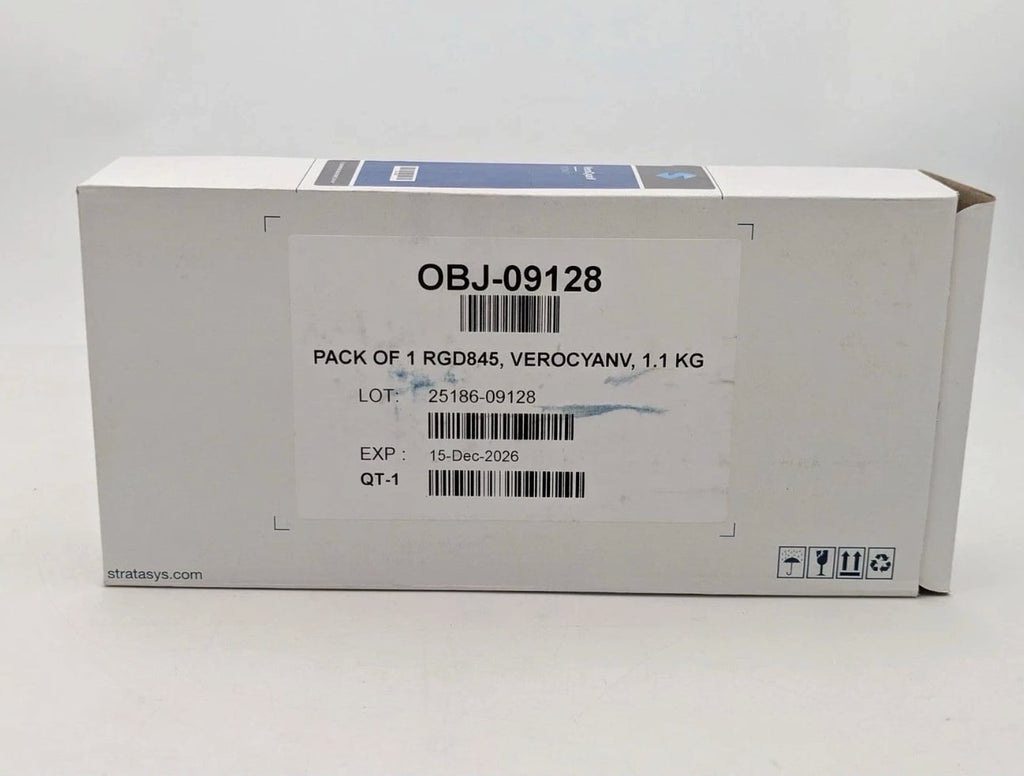 Stratasys RGD845 Verocyan 1.1 KG For PolyJet 3D Printers (OBJ-09128) Cyan