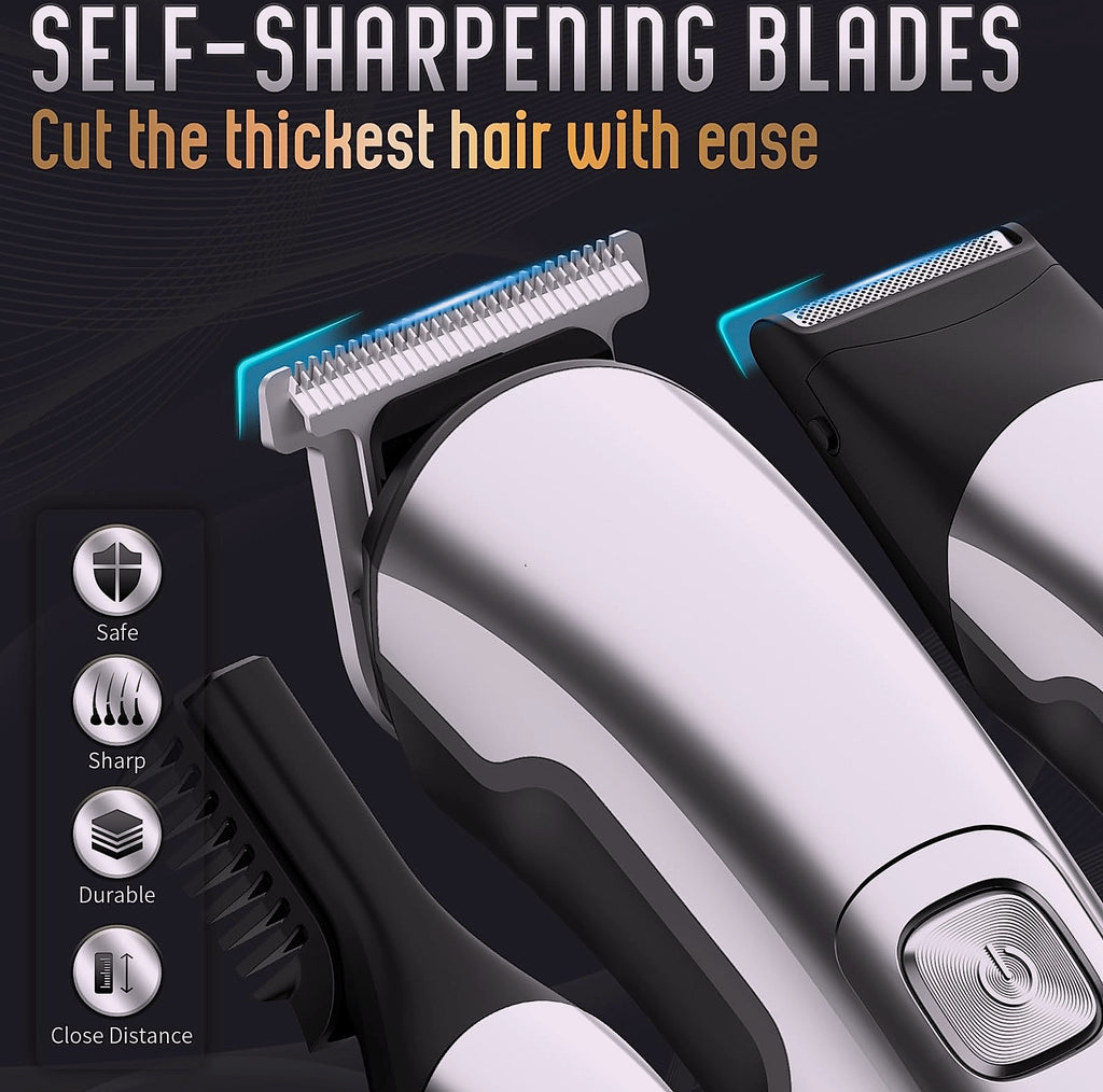 Ufree Beard Trimmer Kit, Waterproof Electric Razor for Men