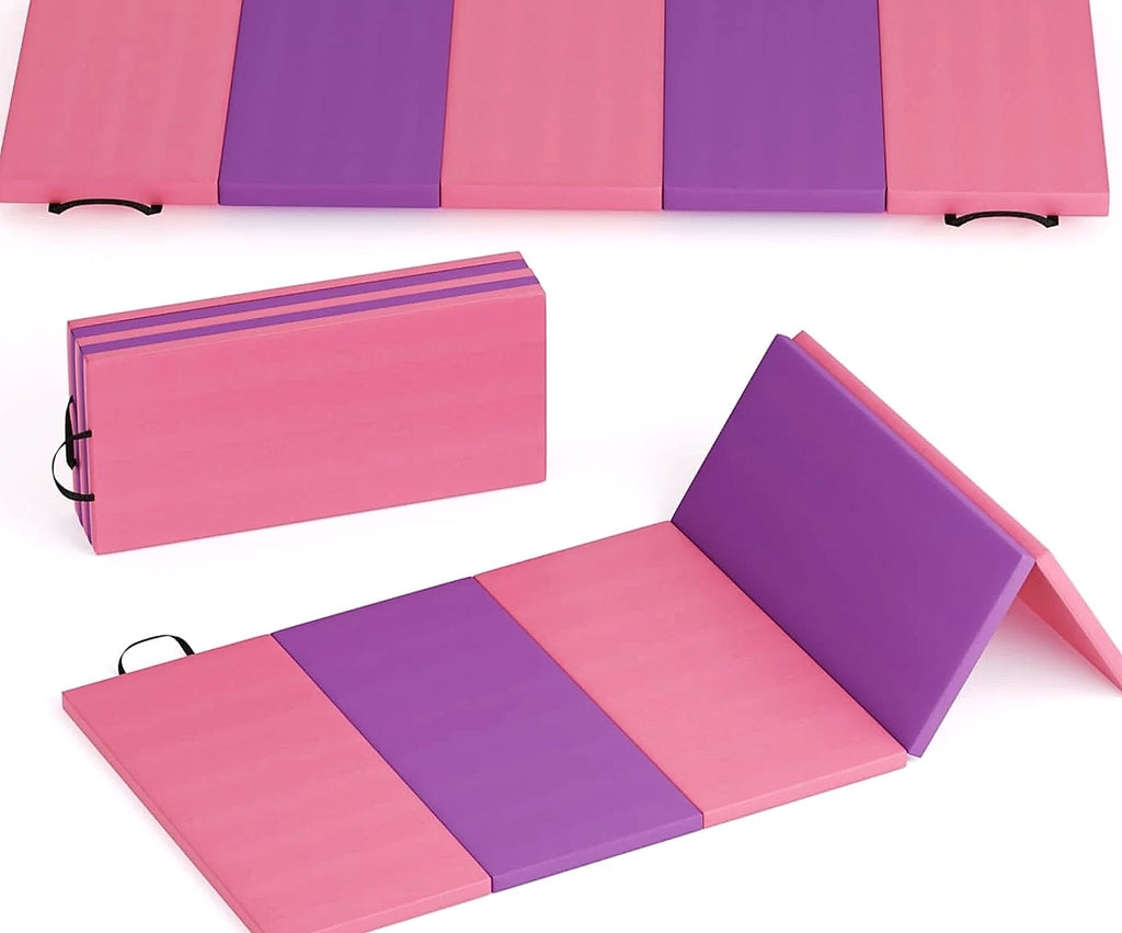 HiMISS Folding Tumbling Mat Four Panel Floor Cushion