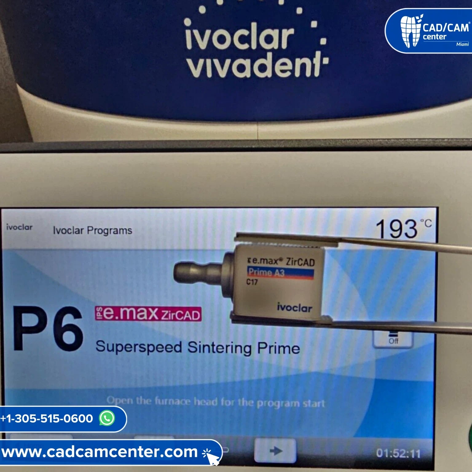 DENTSPLY SIRONA CEREC PrimeScan + PrimeMill + Ivoclar CS6 or SpeedFire