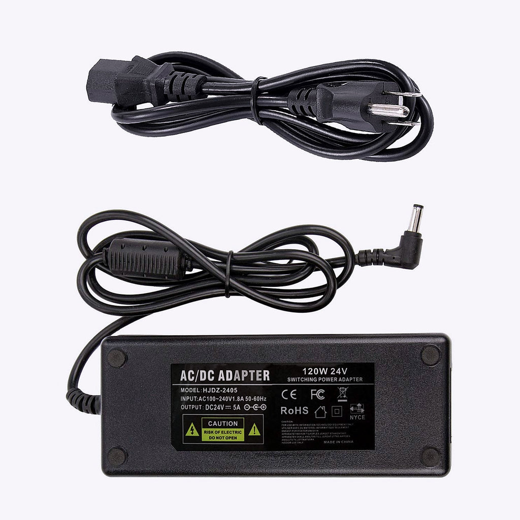 COOLM 24V 3A Power Supply AC to DC LED Strip Adapter