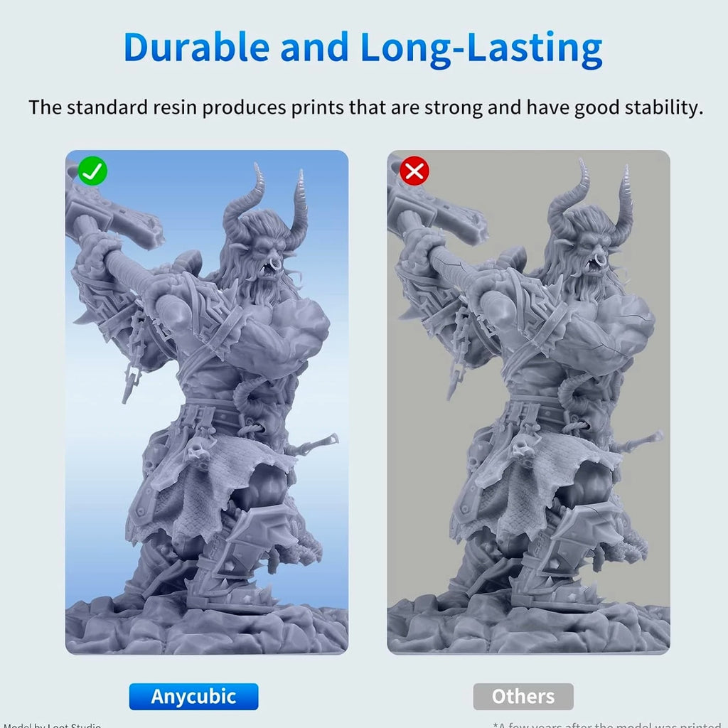 ANYCUBIC 3D Printer Resin - 405nm SLA UV-Curing with High Precision