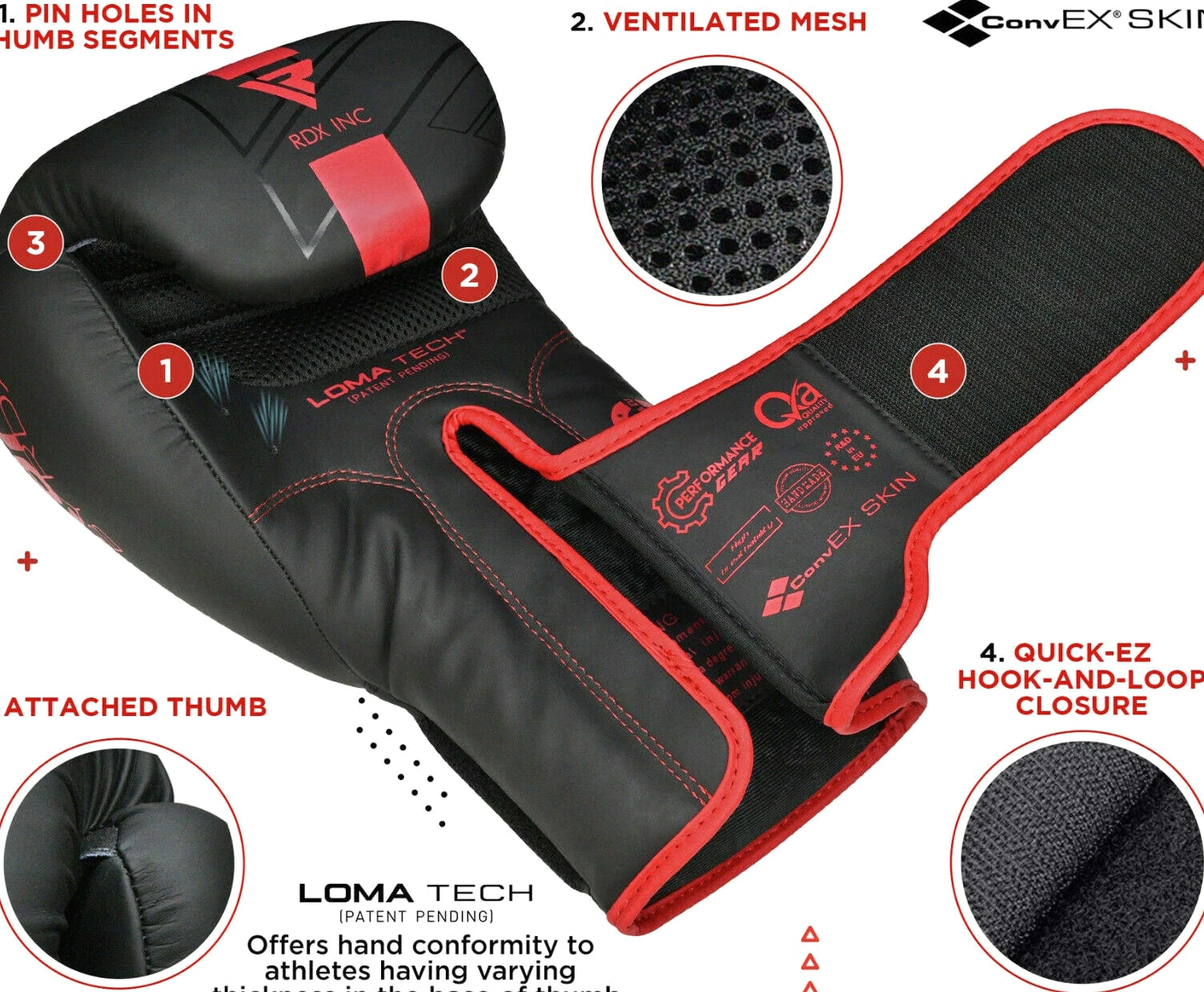 Hanging Punching Bag for Kids by RDX 2FT Leather Filled Punching Bag with Gloves