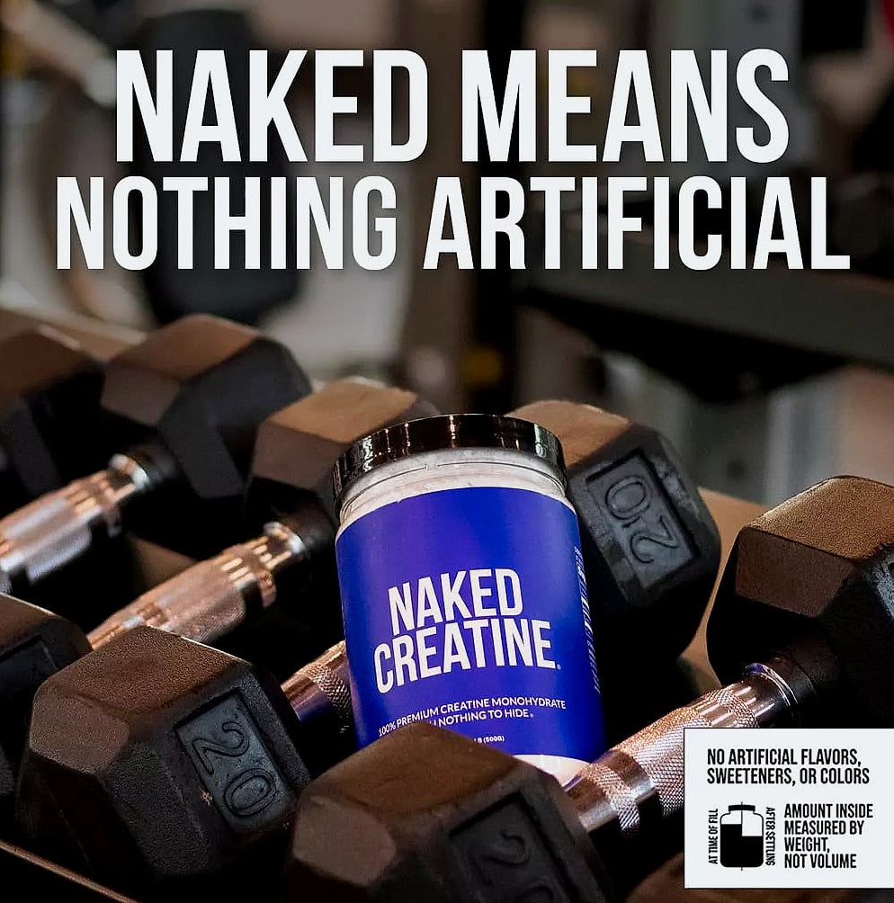 NAKED Pure Micronized Creatine Monohydrate Powder 500g