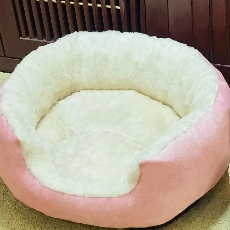Soft Warm Dog Bed Basket for Medium Large Dogs Cat House