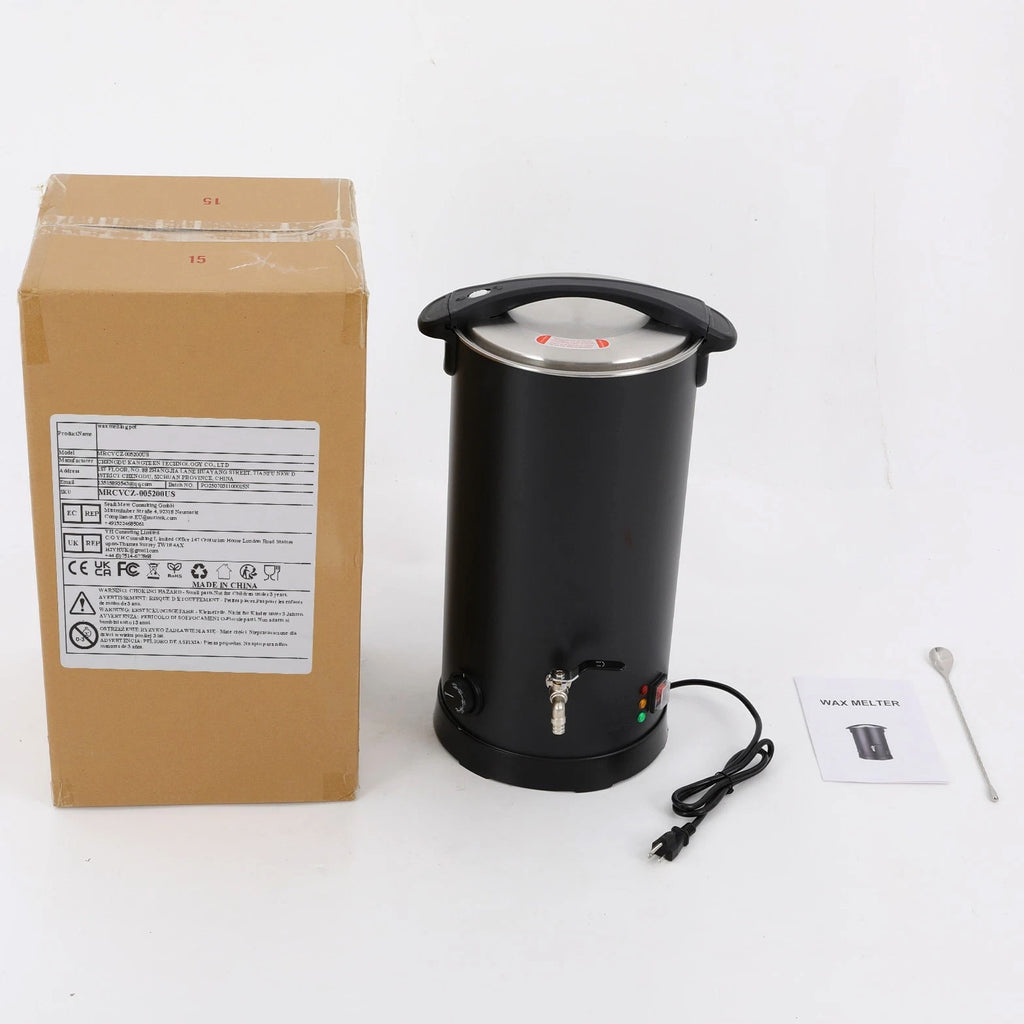 Wax Melter Kits 15L Melting Pot Machine Sets for Candle Making, Home DIY, Beauty